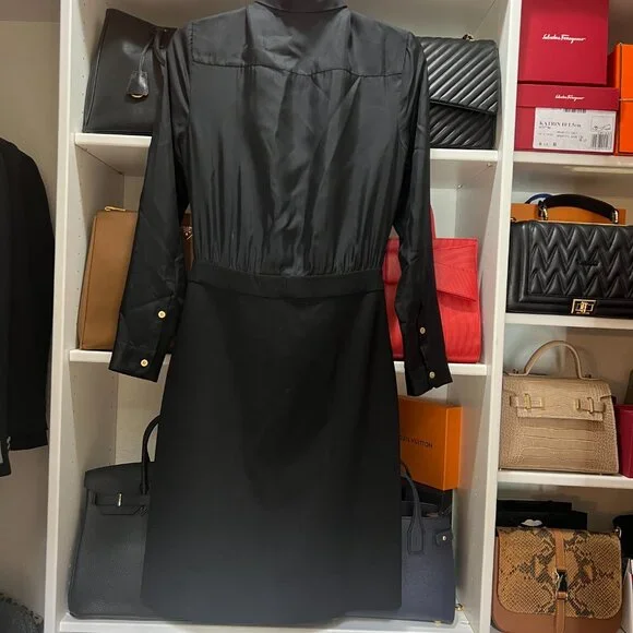 Diane von Furstenberg Silk Shirtdress - Picture 5 of 6